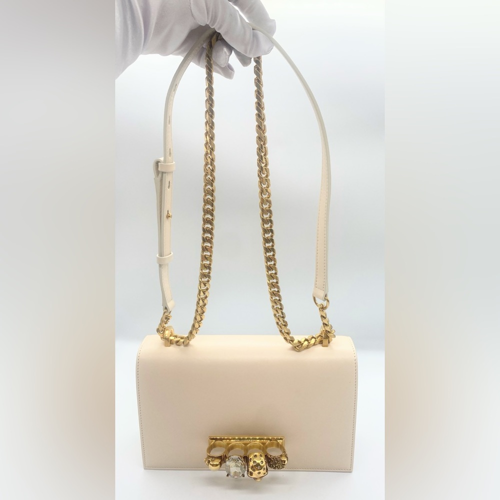 Alexander McQueen Jeweled Satchel Bag